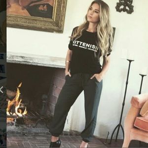 Kittenish Green Joggers